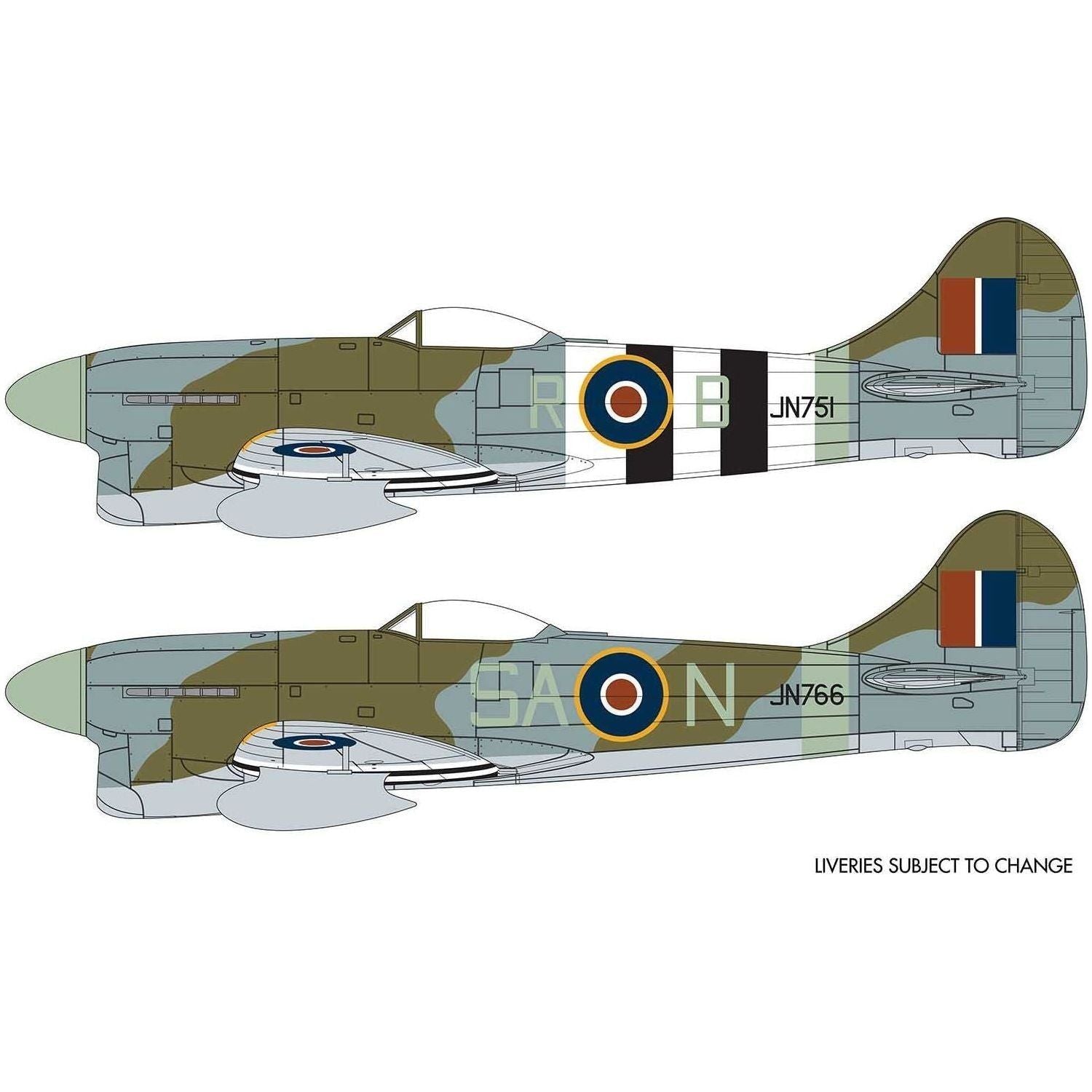AIRFIX 1/72 Hawker Tempest Mk.V