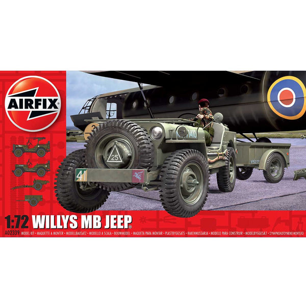 AIRFIX 1/72 Willys British Airborne Jeep