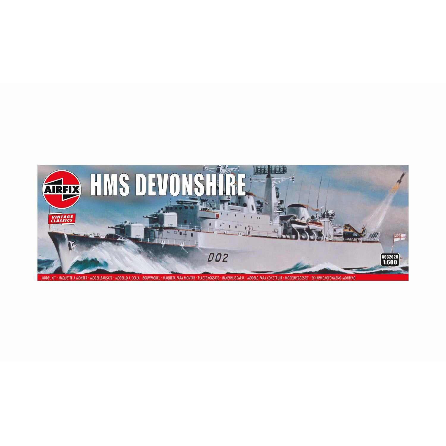 AIRFIX 1/600 HMS Devonshire