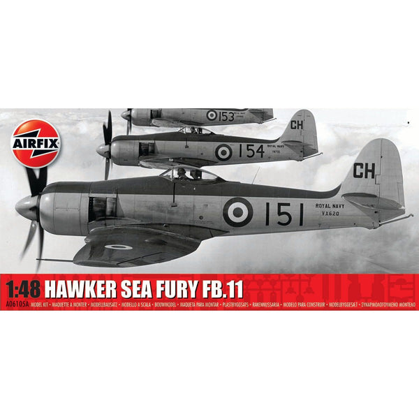 AIRFIX 1/48 Hawker Sea Fury FB.11
