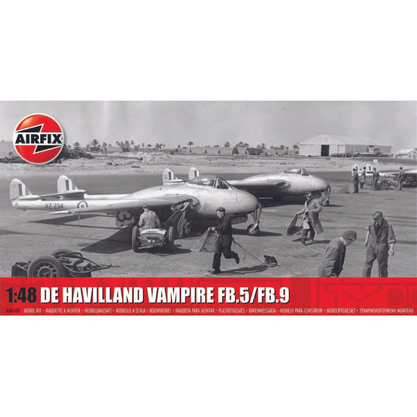 AIRFIX 1/48 De Havilland Vampire FB.5/FB.9
