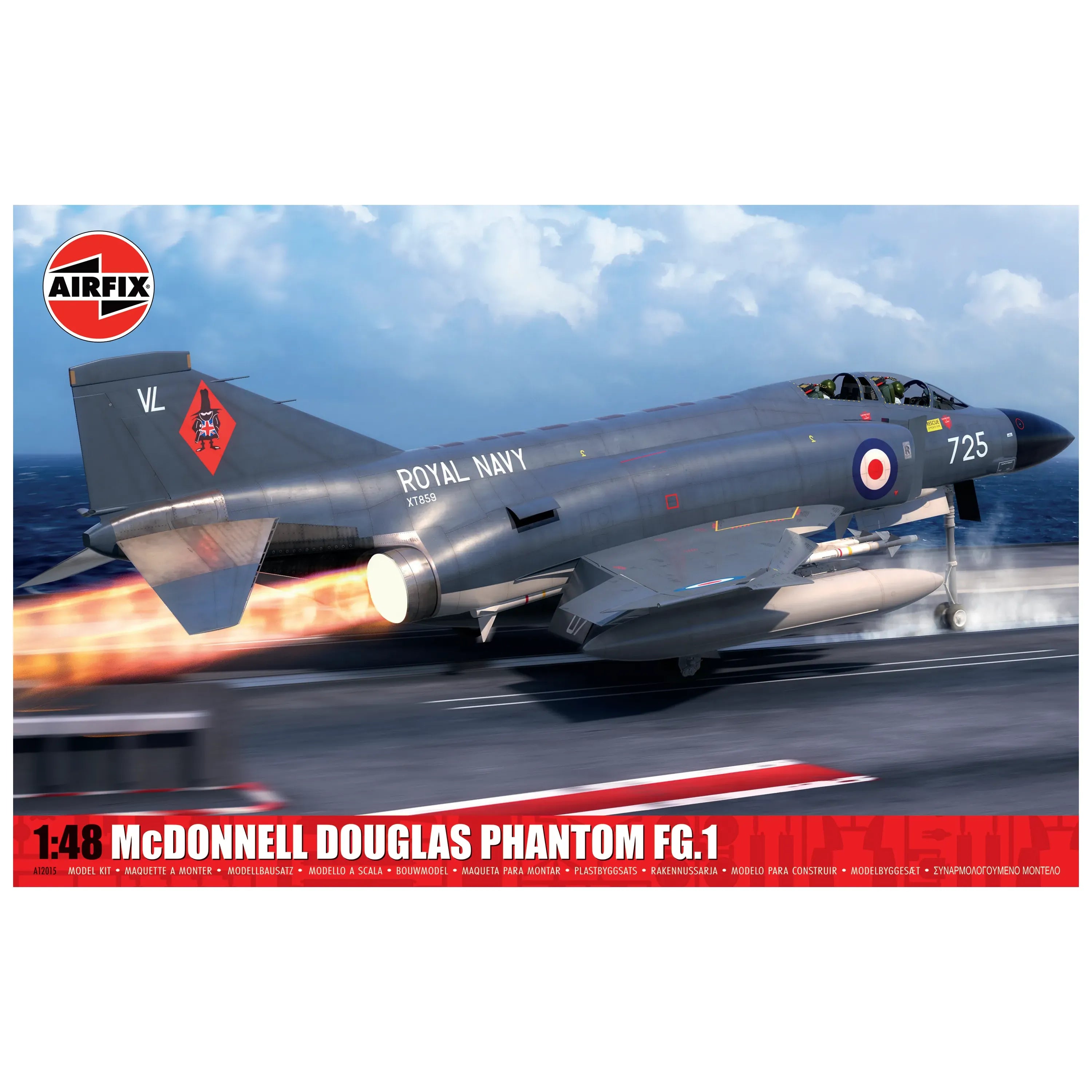 AIRFIX 1/48 McDonnell Douglas Phantom FG.1