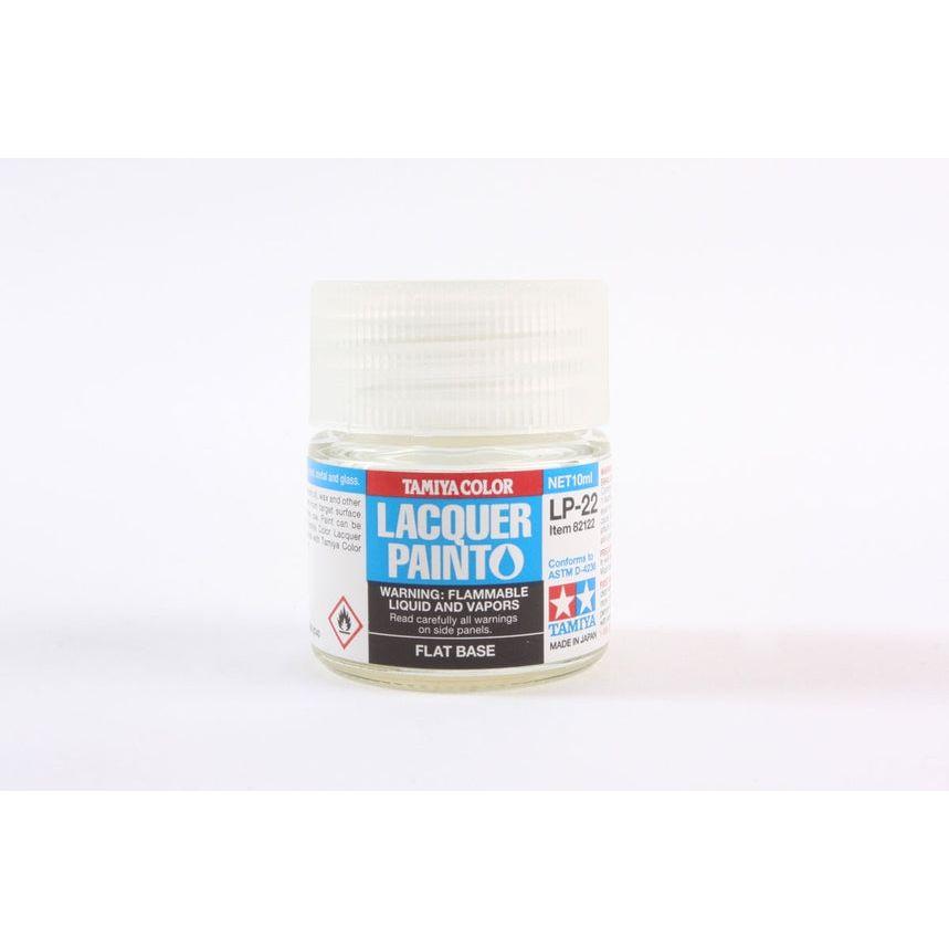 TAMIYA LP-22 Flat Base Lacquer Paint 10ml