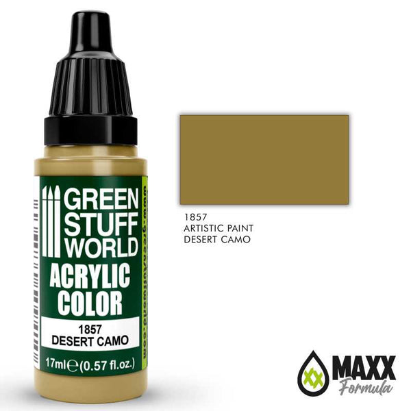 GREEN STUFF WORLD Acrylic Color - Desert Camo 17ml