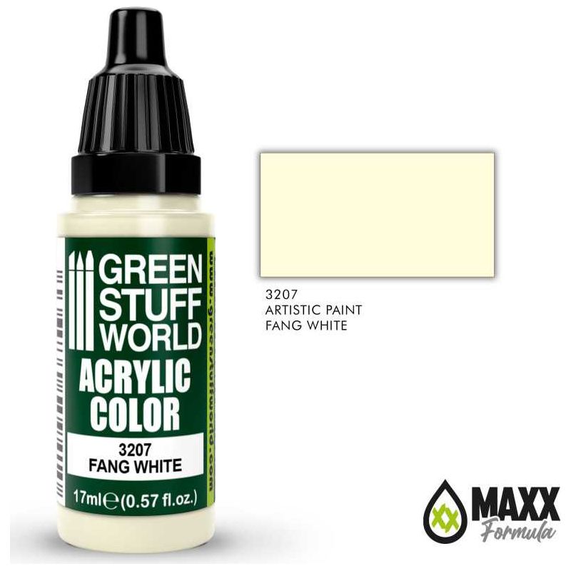 GREEN STUFF WORLD Acrylic Color - Fang White 17ml