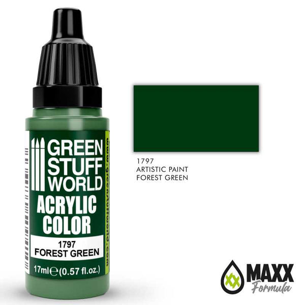 GREEN STUFF WORLD Acrylic Color - Forest Green 17ml