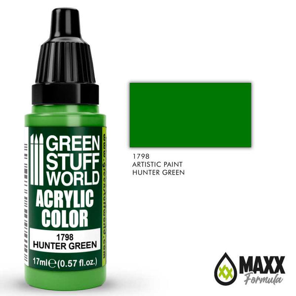 GREEN STUFF WORLD Acrylic Color - Hunter Green 17ml