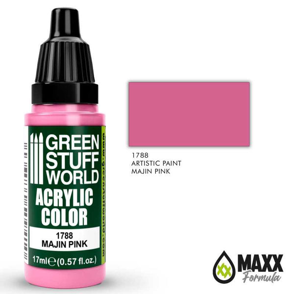 GREEN STUFF WORLD Acrylic Color - Majin Pink 17ml