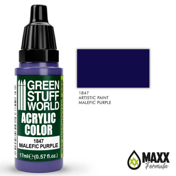 GREEN STUFF WORLD Acrylic Color - Malefic Purple 17ml