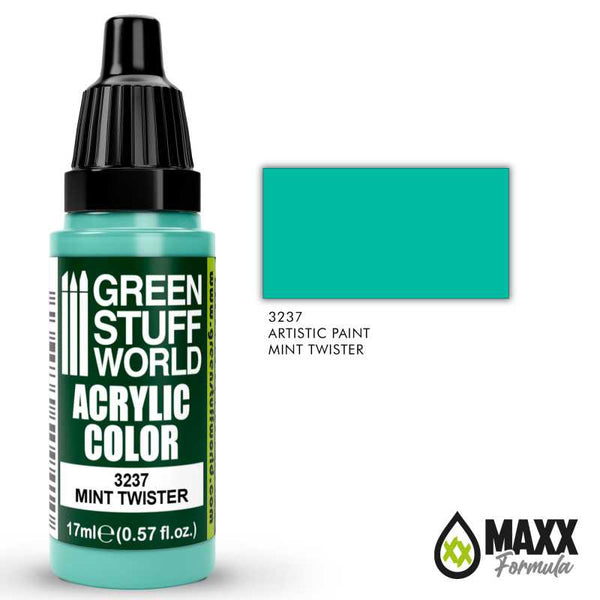 GREEN STUFF WORLD Acrylic Color - Mint Twister 17ml