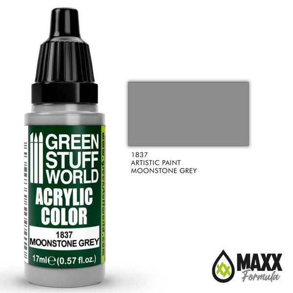 GREEN STUFF WORLD Acrylic Color - Moonstone Grey 17ml