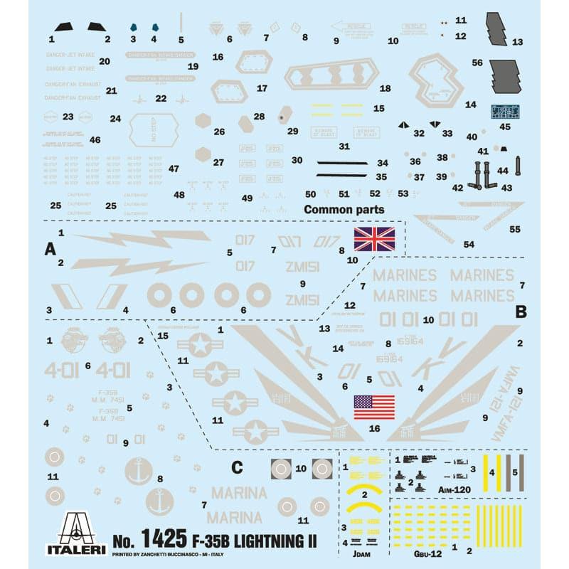 ITALERI 1/72 F-35 B "Lightning II" STOVL Version