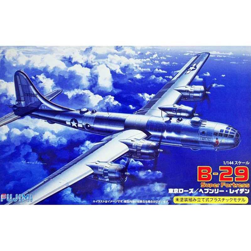 FUJIMI 1/144 B-29 Super Fortress Tokyo Rose/Heavenly Laden [1/144 No5] Plastic Model Kit