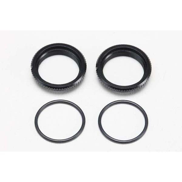YOKOMO Aluminium Shock Adjust Nut / O-Ring (2 Pieces) for BD12