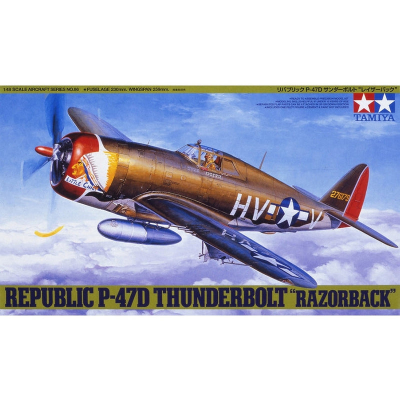 TAMIYA 1/48 Republic P-47D8 Thunderbolt "Razorback"