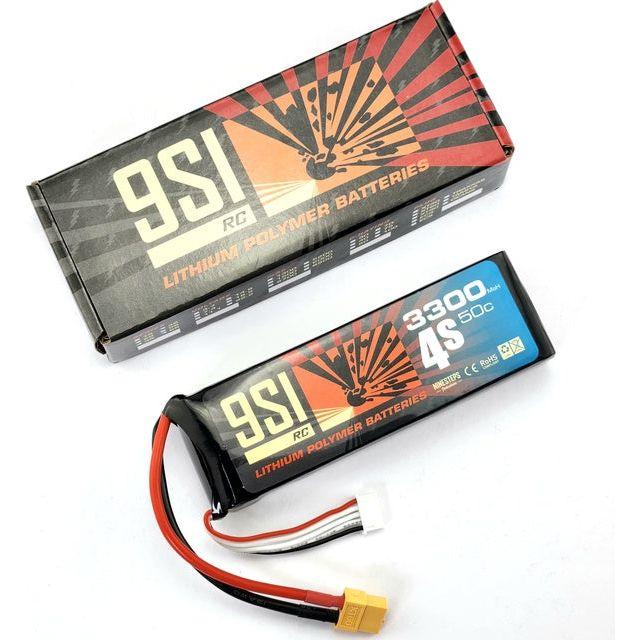 NINESTEPS 3300mAh 14.8V  50C 4 Cell LiPo Battery Soft Case (XT60 Plug)