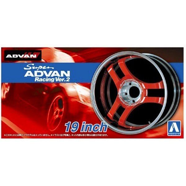 AOSHIMA 1/24 Super Advan Racing Ver.2 19 inch