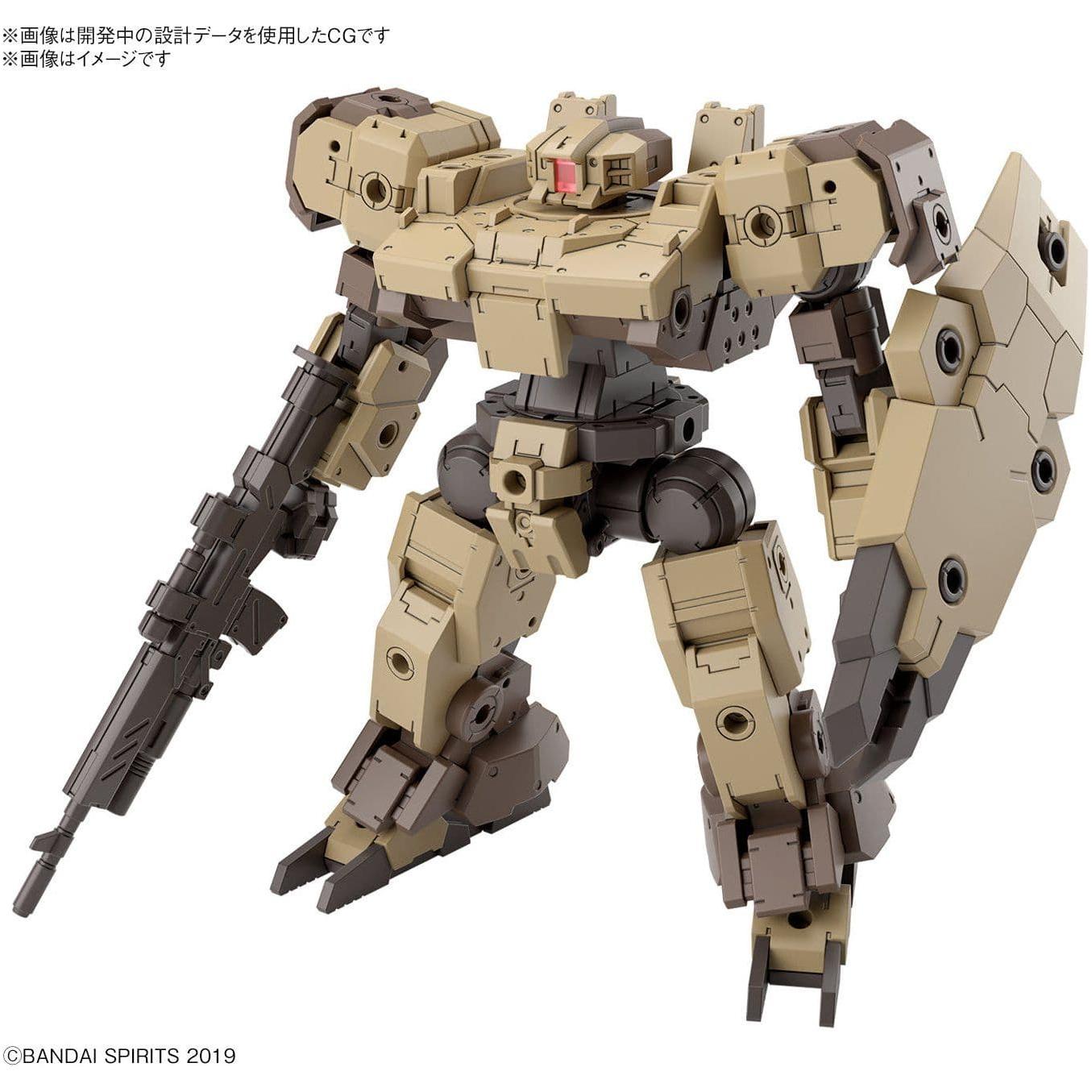 BANDAI 30MM 1/144 eEXM-9 Baskyrotto [Brown]