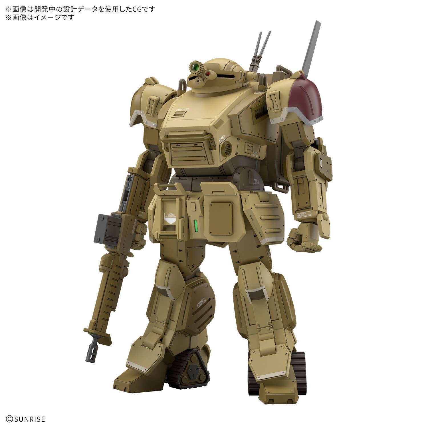 BANDAI HG Scopedog The Grey Witch [Desert Color] (Tentative)
