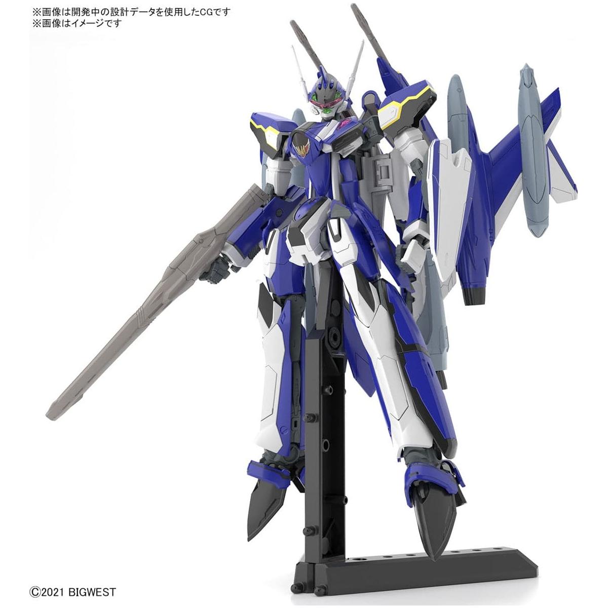 BANDAI 1/100 HG YF-29 Durandal Valkyrie (Maximillian Jenius Use) Full Set Pack