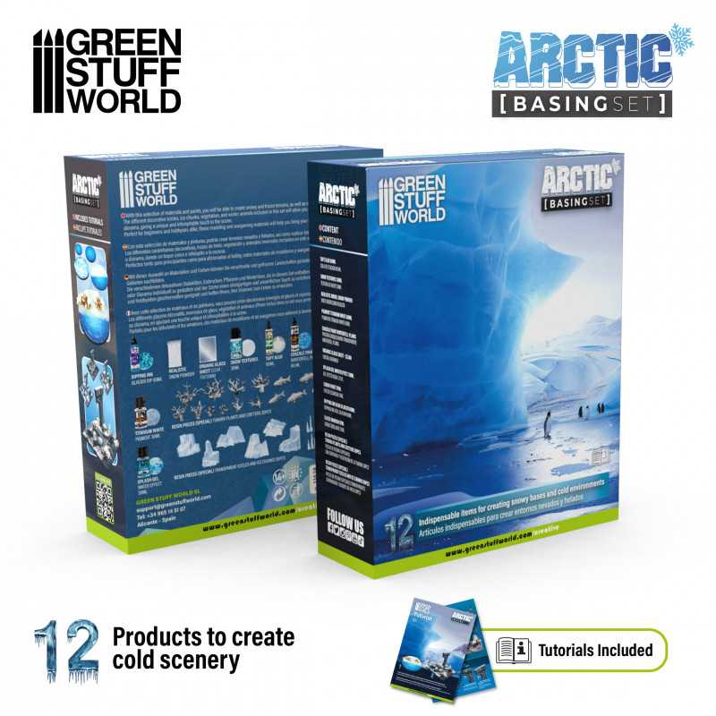 GREEN STUFF WORLD Basing Sets - Arctic