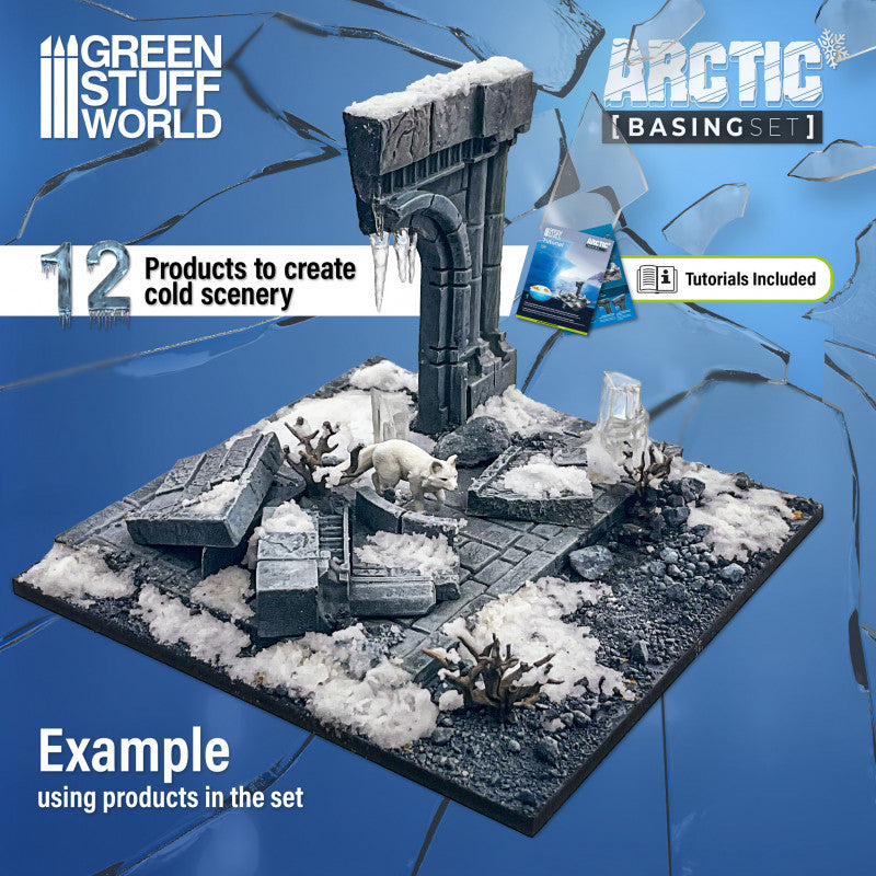 GREEN STUFF WORLD Basing Sets - Arctic