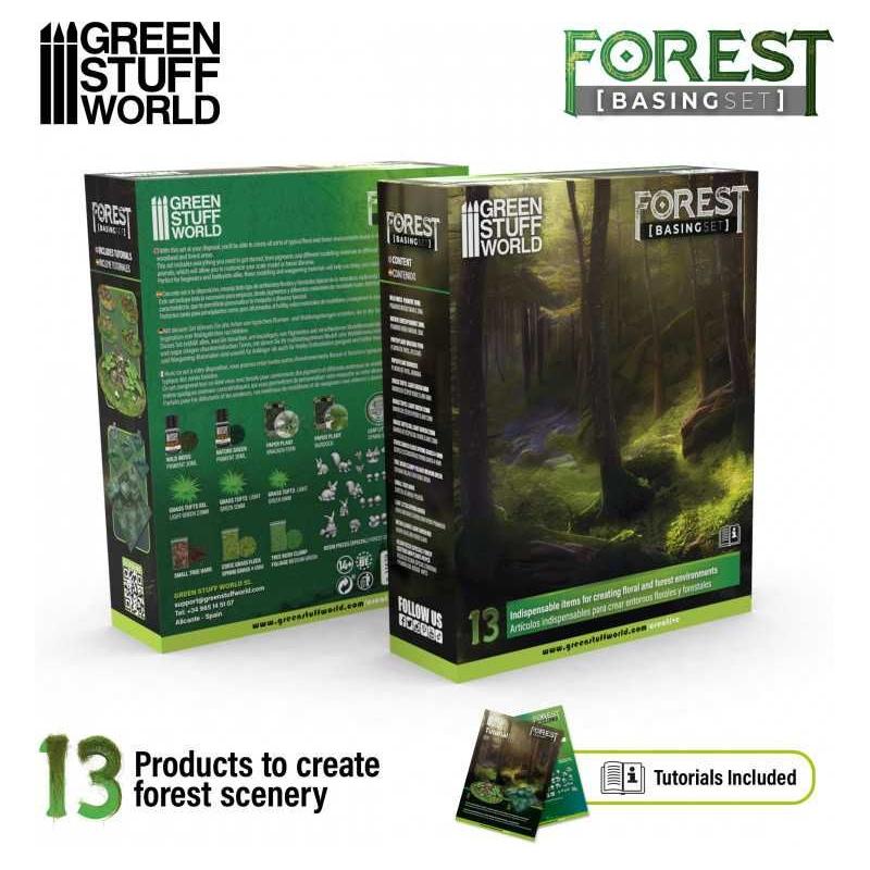 GREEN STUFF WORLD Basing Sets - Forest