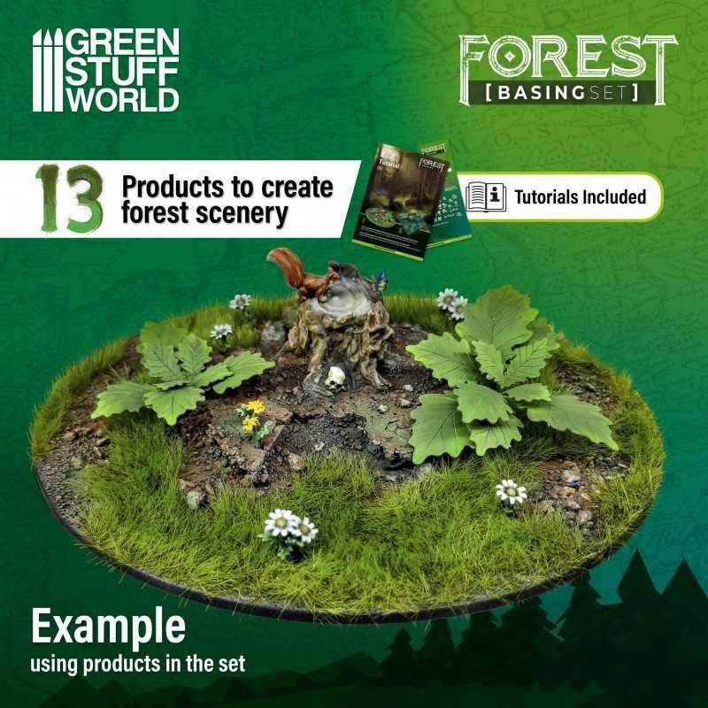 GREEN STUFF WORLD Basing Sets - Forest