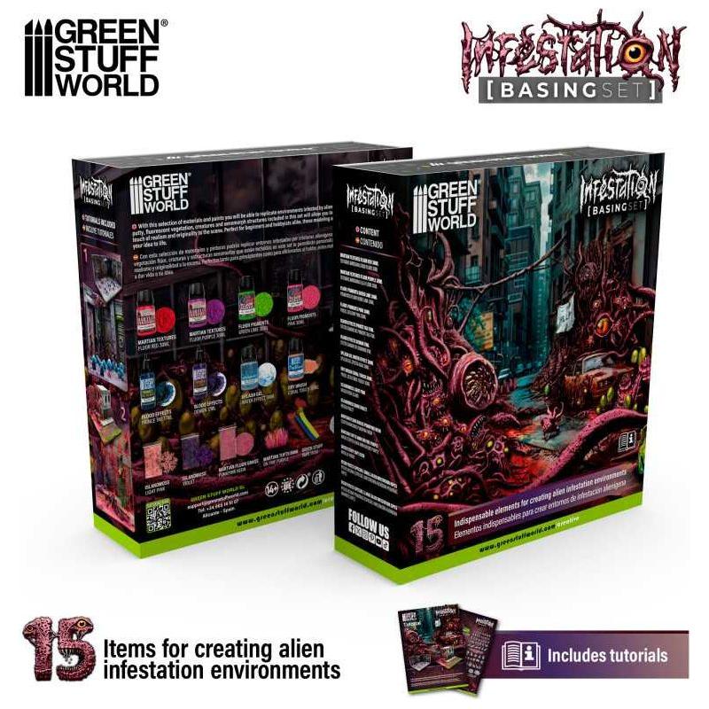 GREEN STUFF WORLD Basing Sets - Infestation