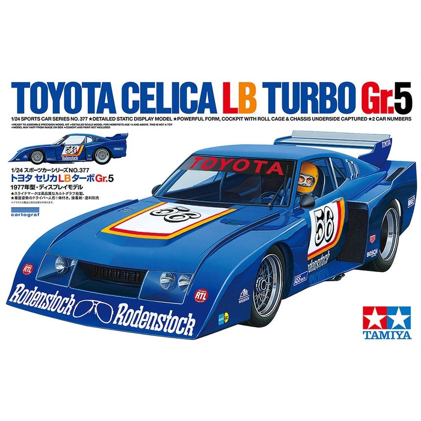 TAMIYA 1/24 Toyota Celia LB Turbo Gr.5