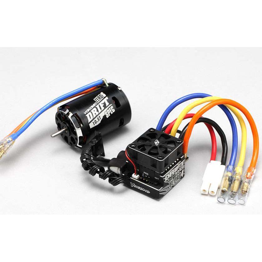 YOKOMO Brushless PRO4D ESC/S105D Motor(Black)