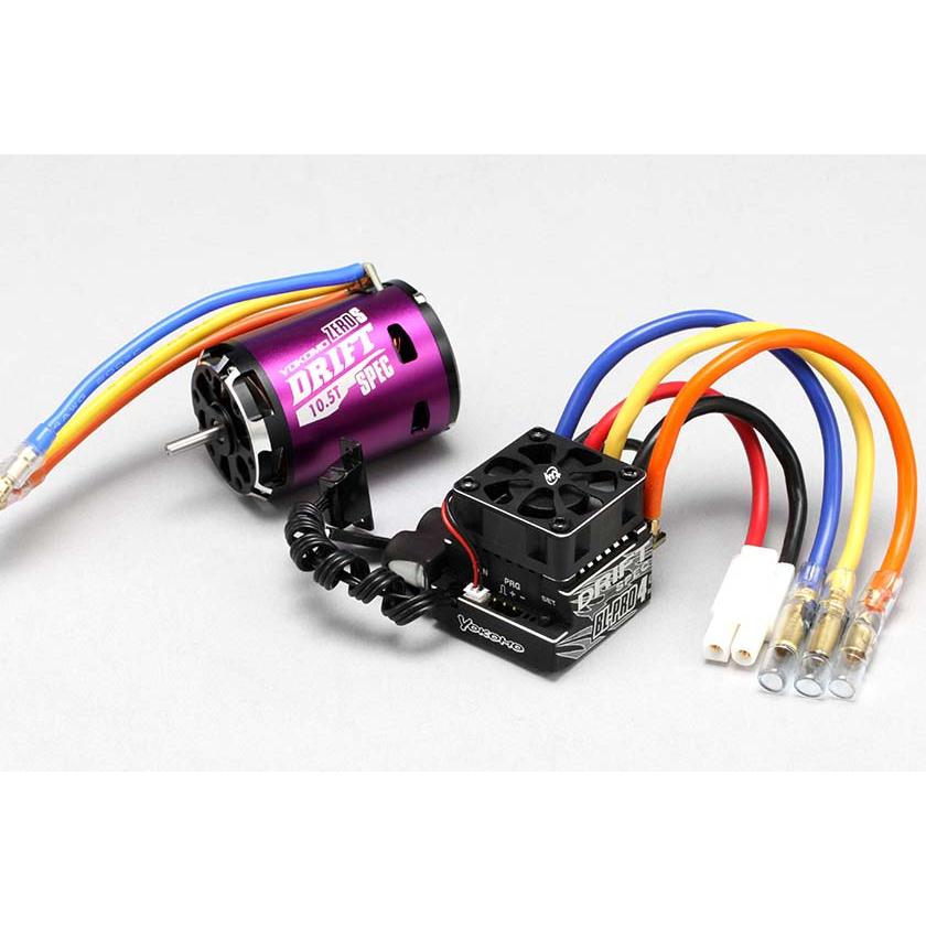 YOKOMO Brushless PRO4D ESC/S105D Motor(Purple)