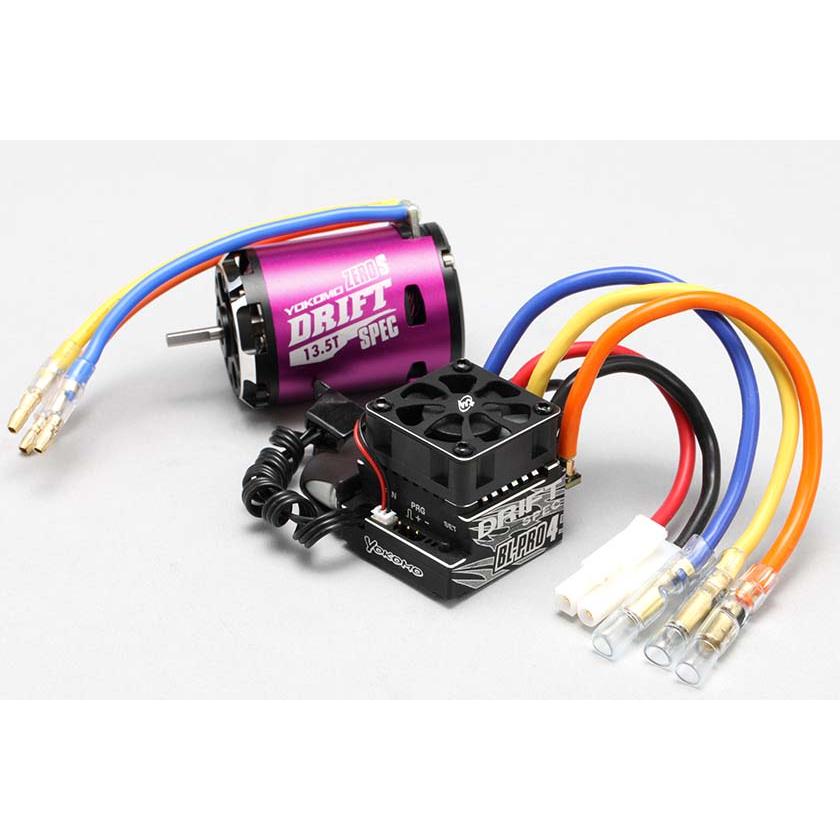 YOKOMO Brushless PRO4D ESC/S135D Motor(Purple)