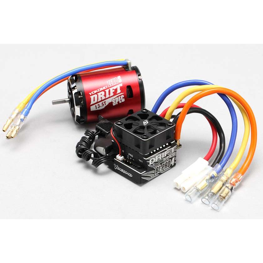 YOKOMO Brushless PRO4D ESC/S135D Motor(Red)