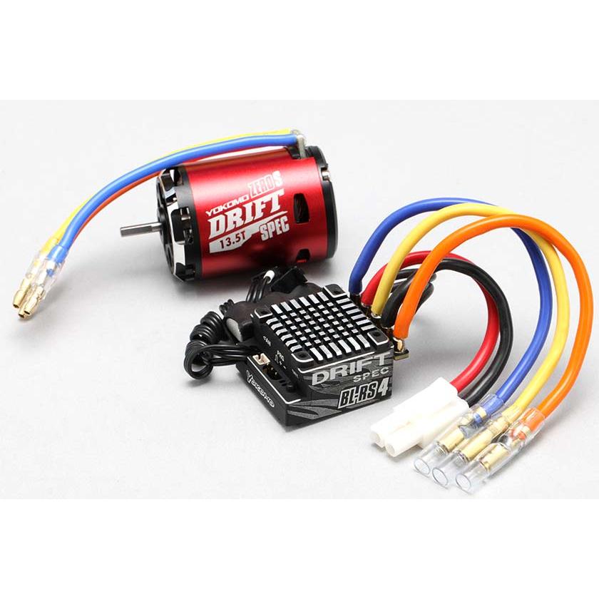 YOKOMO Brushless RS4D ESC/S135D Motor(Red)