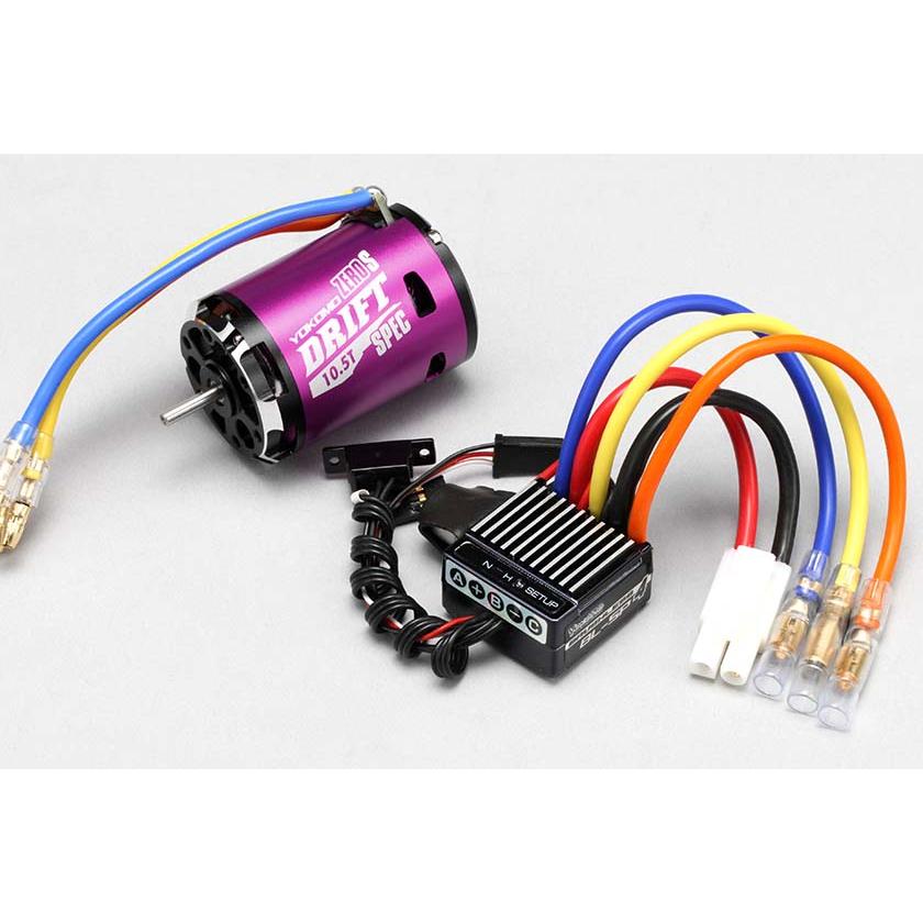 YOKOMO Brushless SP4 ESC/S105D Motor(Purple)