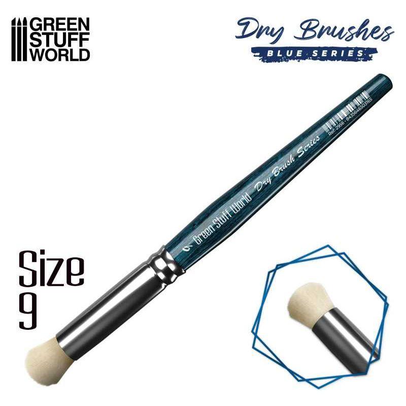 GREEN STUFF WORLD Blue Series Dry Brush - Size 9