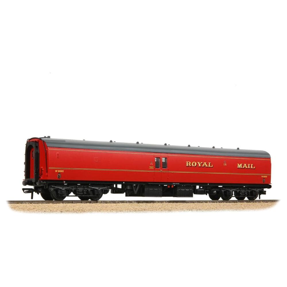 BRANCHLINE BR Mk1 POS Post Office Sorting Van Post Office Red (with Net)