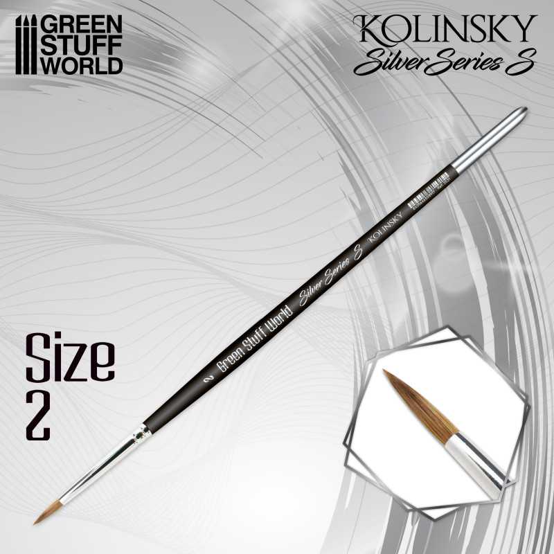 GREEN STUFF WORLD Brush SILVER SERIES (S) - 2