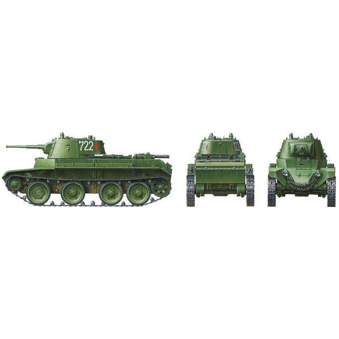 TAMIYA 1/35 Russian Tank BT-7 1937