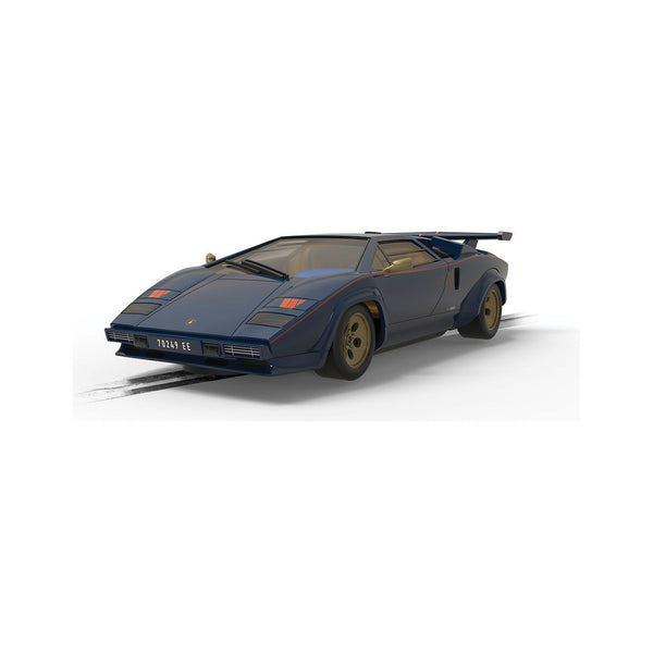 SCALEXTRIC Lamborghini Countach - Walter Wolf - Blue and Gold