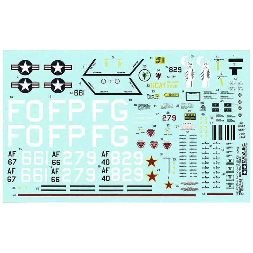 TAMIYA 1/32 McDonnell F-4 C/D Phantom II