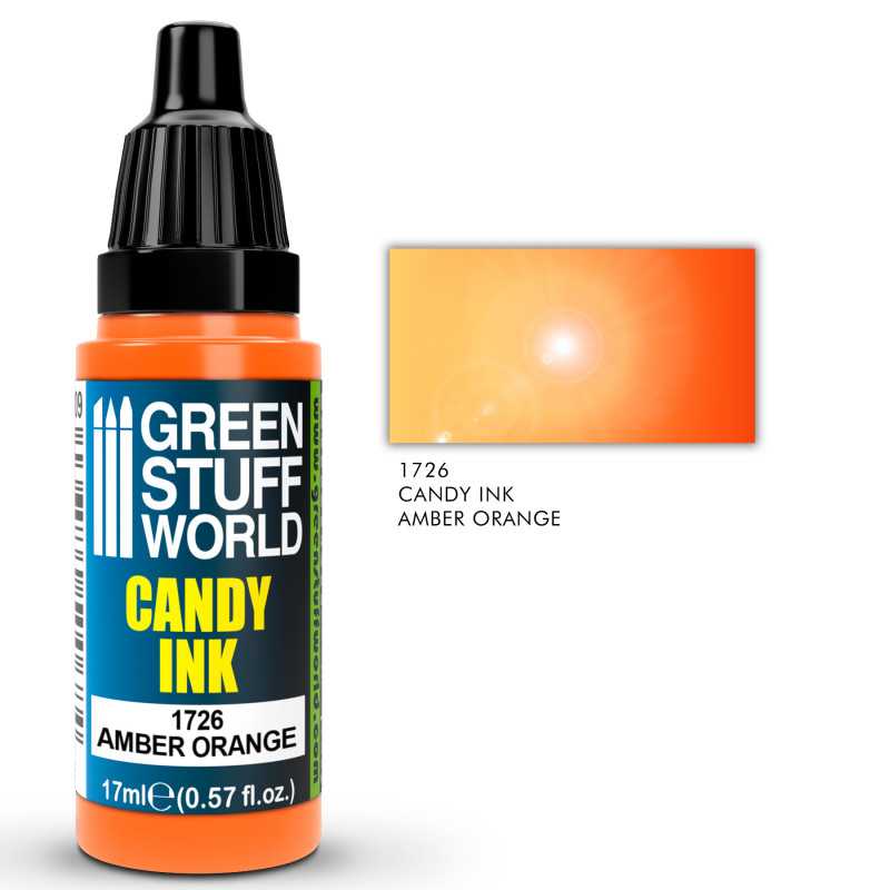 GREEN STUFF WORLD Candy Ink Amber Orange 17ml