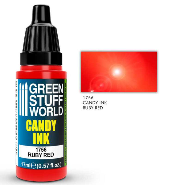 GREEN STUFF WORLD Candy Ink Ruby Red 17ml
