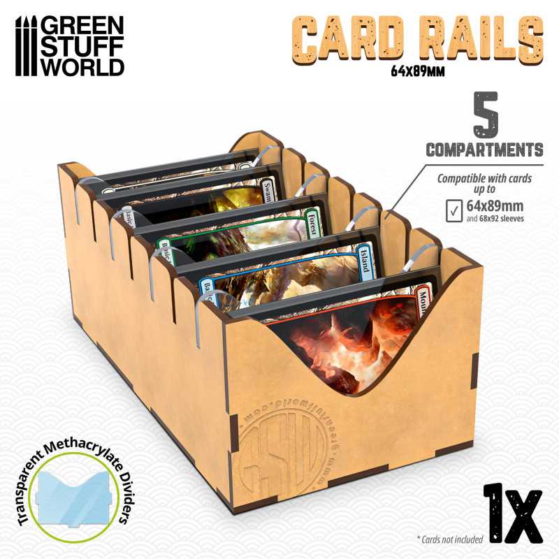 GREEN STUFF WORLD Card organizers - 100x185mm