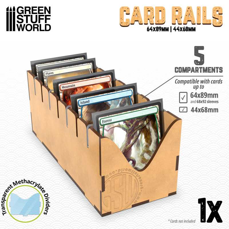 GREEN STUFF WORLD Card Organizers - 75x185mm