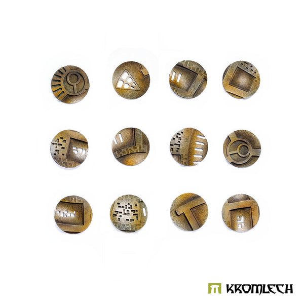KROMLECH Caste Enclaves 30mm Round Base Toppers