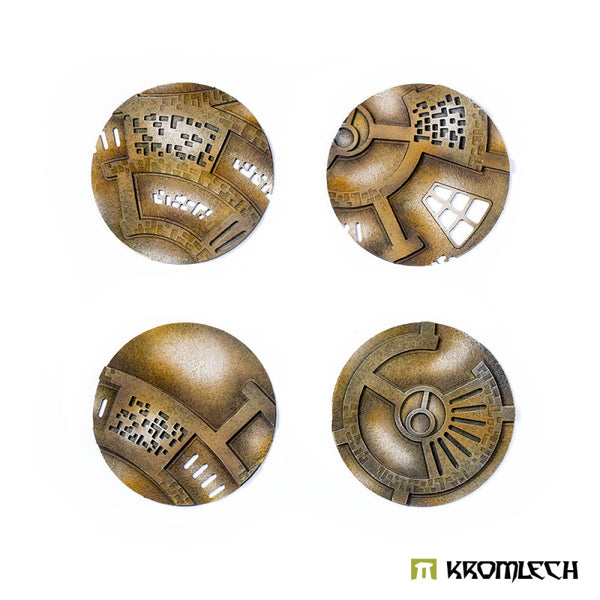 KROMLECH Caste Enclaves 60mm Round Base Toppers