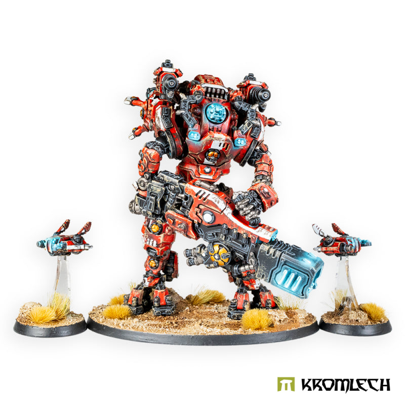 KROMLECH Caste Enclaves Caldera War Drone