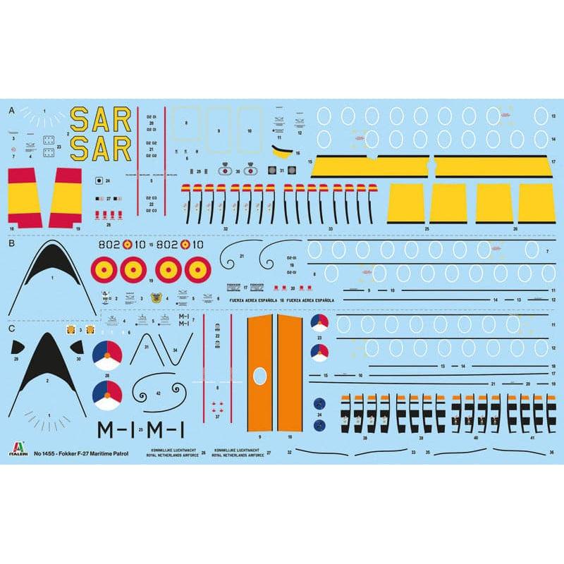 ITALERI 1/72 Fokker F-27 Maritime Patrol